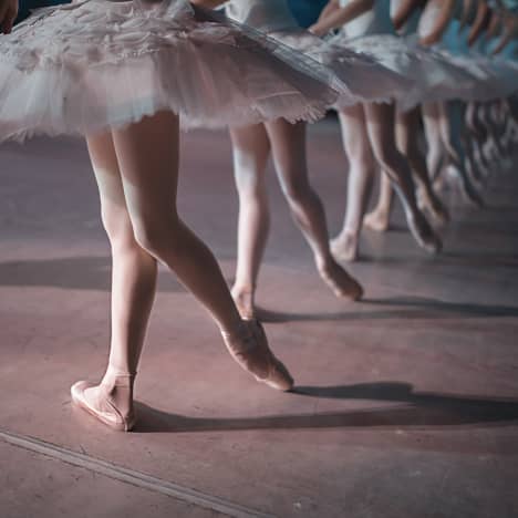 Ballet Dancers on Stage