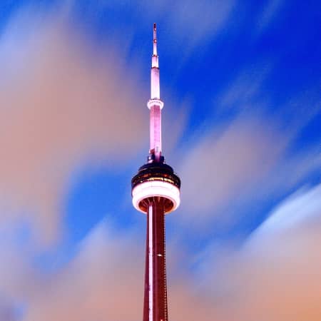 CN Tower at Dusk