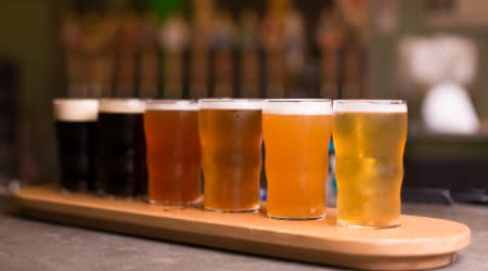 Flight of Craft Beers