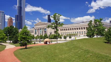 Exterior of the Field Museum of Chicago