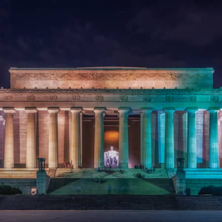 Lincoln Memorial at Night