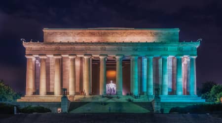 Lincoln Memorial at Night