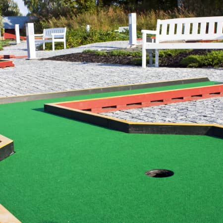 Hole at Mini Golf Course