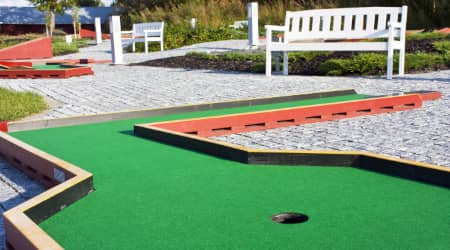 Hole at Mini Golf Course