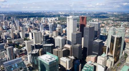 Aerial View of Toronto