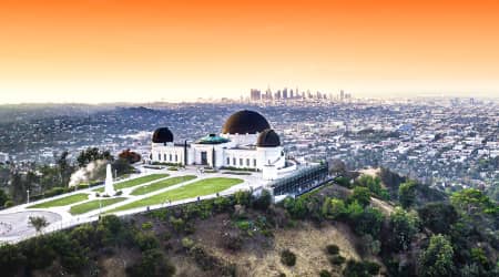 Observatory with Downtown LA in Background