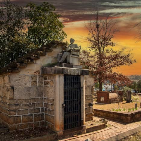 Oakland Cemetery at Twilight