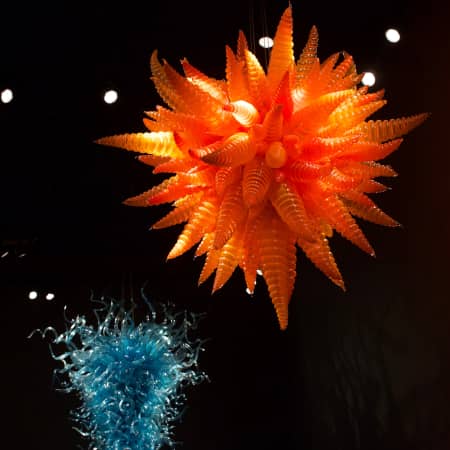 Glass Sculptures at Chihuly Garden and Glass