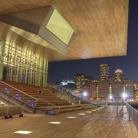 Institute of Contemporary Art at Night