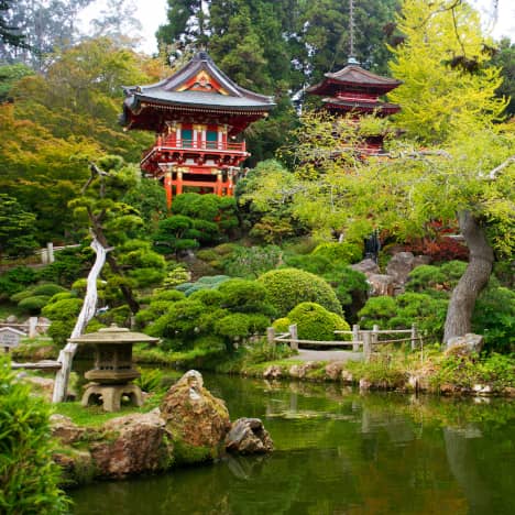 Japanese Tea Gardens at Golden Gate Park