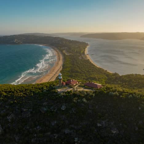 Aerial View of Palm Beach