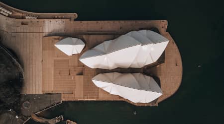 Overhead View of Sydney Opera House