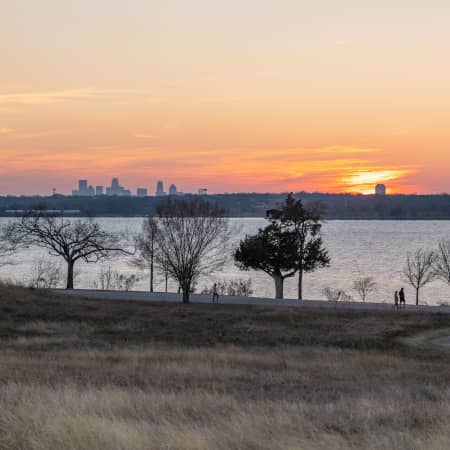 Sunset at White Rock Lake