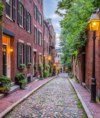 Boston's Acorn Street