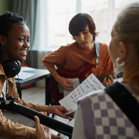 Songwriting session